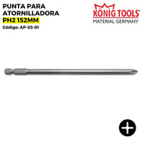 AP-03-1 PUNTA PARA ATORNILLADORA PH2 152MM