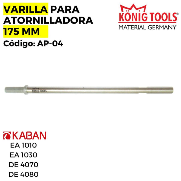 AP-04 Varilla para Atornilladora 175 mm