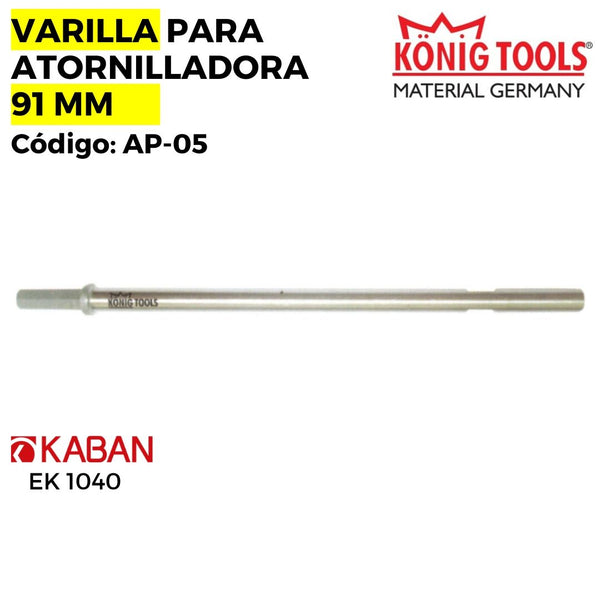 AP-05 Varilla para Atornilladora 91 mm