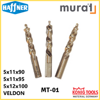 Brocas Cremoneras para Murat Maquina & Haffner Maquina MT01