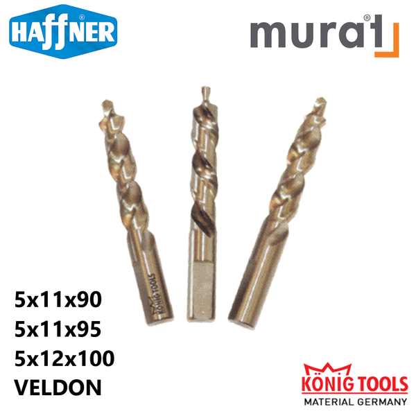 MT 01 Kit de Brocas Cremoneras para Murat Maquina & Haffner Maquina