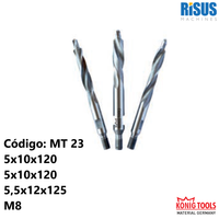 MT 23 BROCA CREMONERA TRIPLE TALADRO PARA DAIZER & RISUS