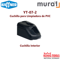 YT-07-2 Cuchilla para Limpiadora de PVC para Murat Maquinaria y Haffner Maquinaria