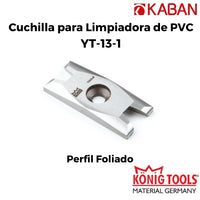 YT-13-1 Cuchilla para Limpiadora de PVC para Kaban Maquinaria