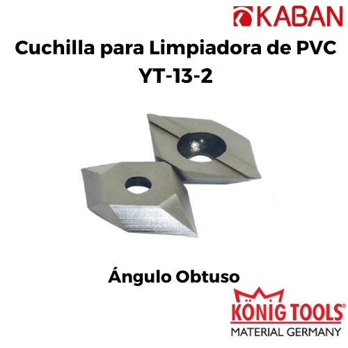 YT-13-2 Cuchilla para Limpiadora de PVC para Kaban Maquinaria